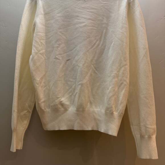 Christian Dior Ivory Embroidered Sun‎ & Floral Sweater - Picture 5 of 9